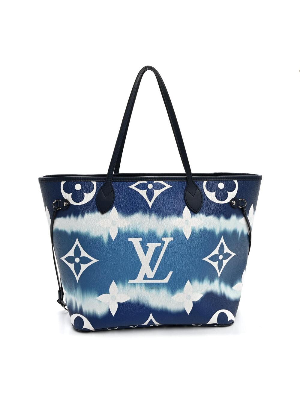 Louis Vuitton Escale Neverfull Mm Blue #333654L17B